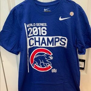 Nike Mens Chicago Cubs 2016 World Series T-Shirt